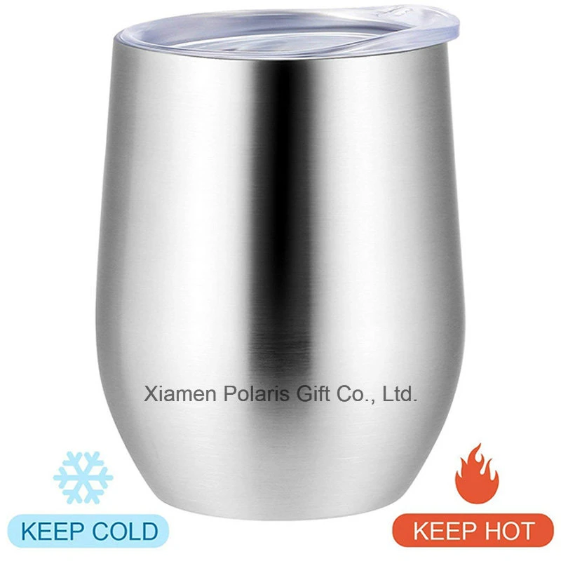 Promotional Watercoffee/Beer/Tea Bottle Stainless Steel Stemless Wine Glass