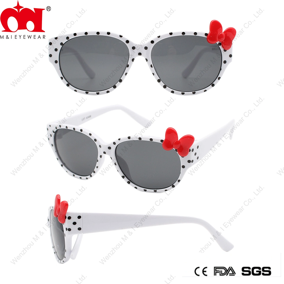 Classic Bow Tie Plastic Antiskid Light Weight Hypoallergenic Kids Sunglasses (YG20032)