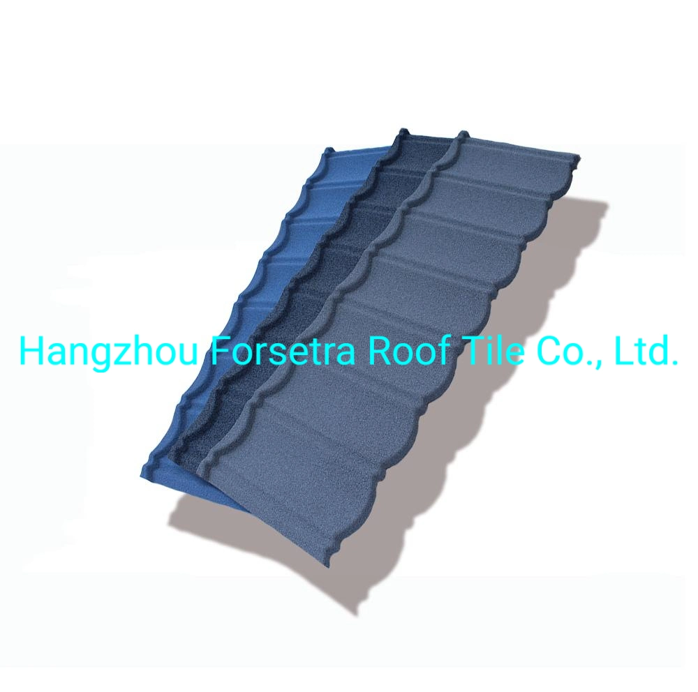 Corrugated Stone Coated Steel Roofing Tile Good Price Construction Materials for Decoration