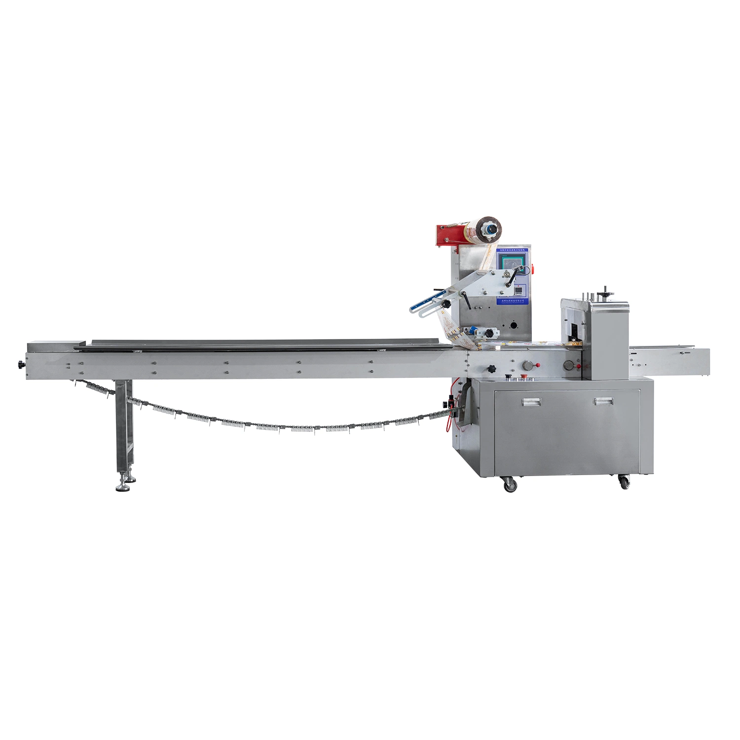 Automatic Frozen Food/ Candy/Bread/ Cake Packing Machine/Flow Packing Machine