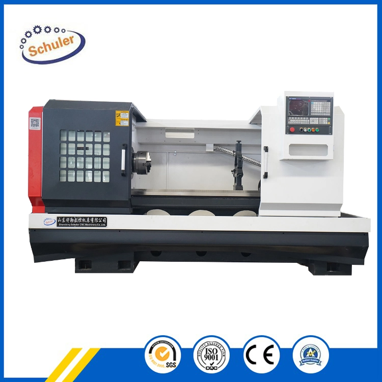 Automatic High Precision Flat Bed Horizontal CNC Turning Meatl Lathe Center Lathe Machine