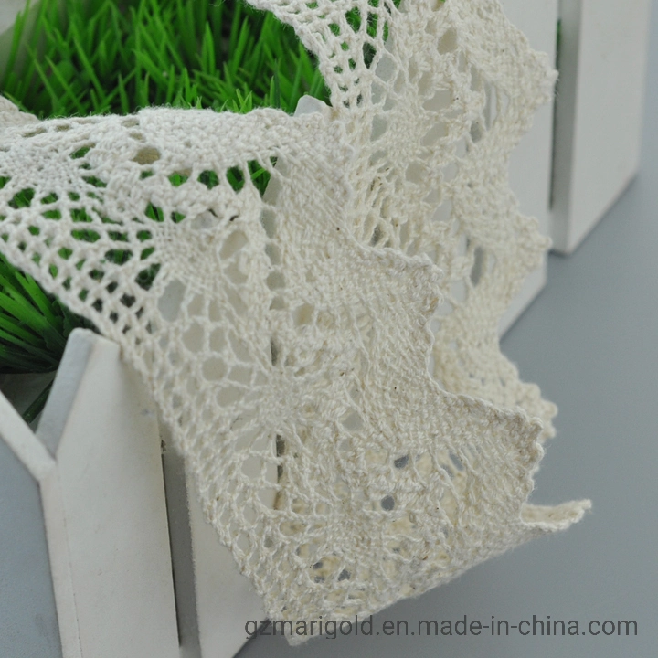 Triangular Cotton Lace Trimming Textile Lace Accessories