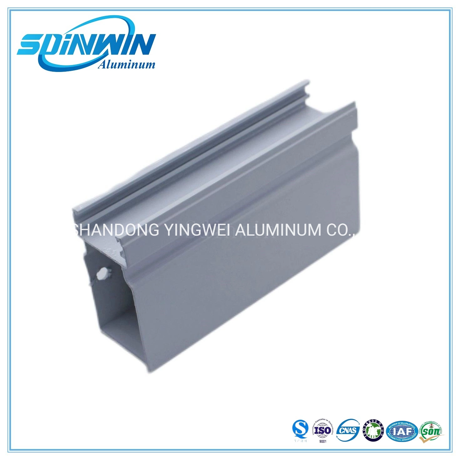 Aluminium Extrusion Frame Aluminum Door Window Curtain Wall Frame