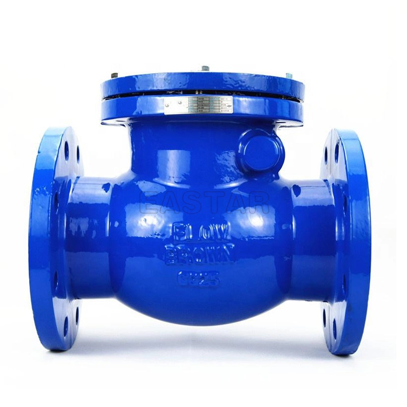 Ductile Iron Ggg50 Flanged End Double Disc Swing Type Check Valve