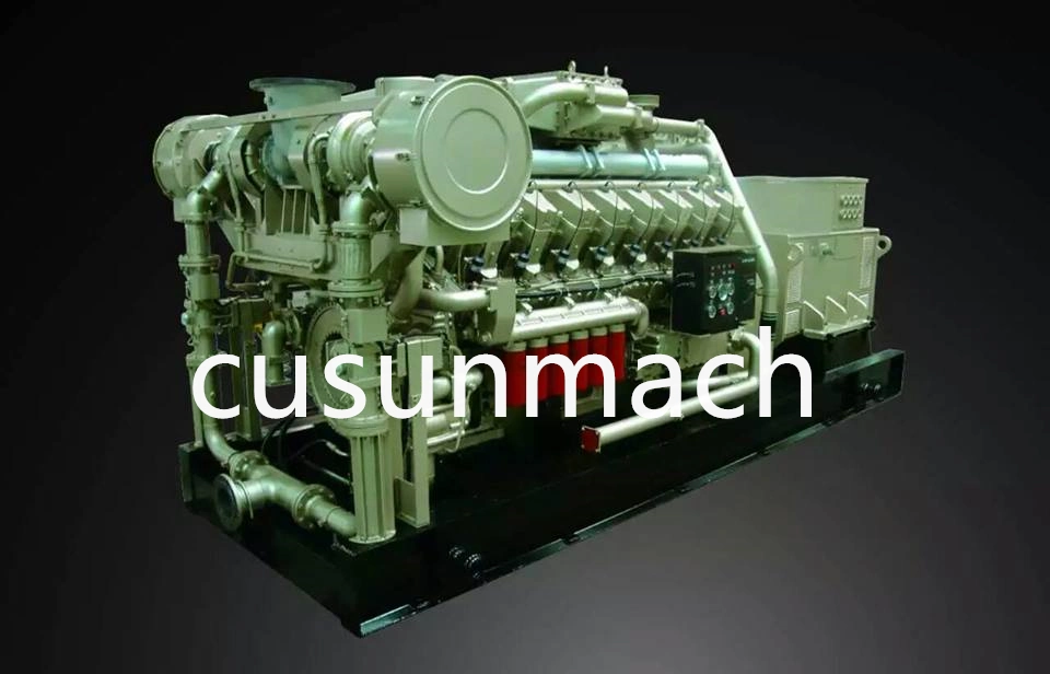 Produced 1100kw Natural Gas Generator Produced by Jinan Engine