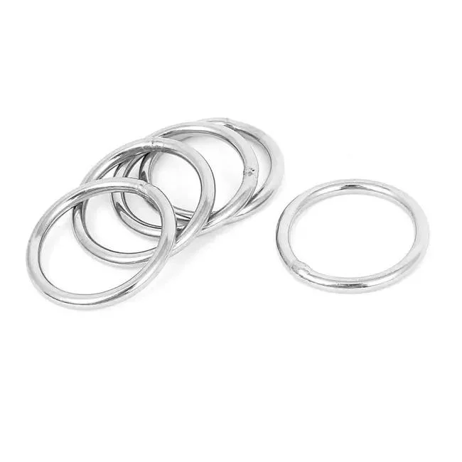 Kingslings Stainless Steel Welded Round Ring