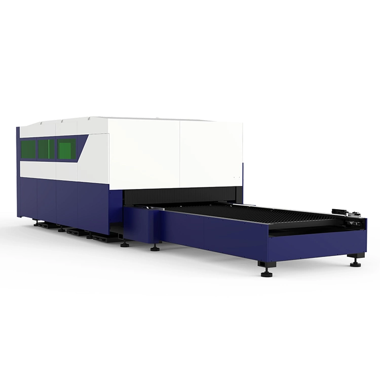 3015p High Efficiency Enclosed Heavy Metal Fiber Laser Cutter Environmental Friendly Machine