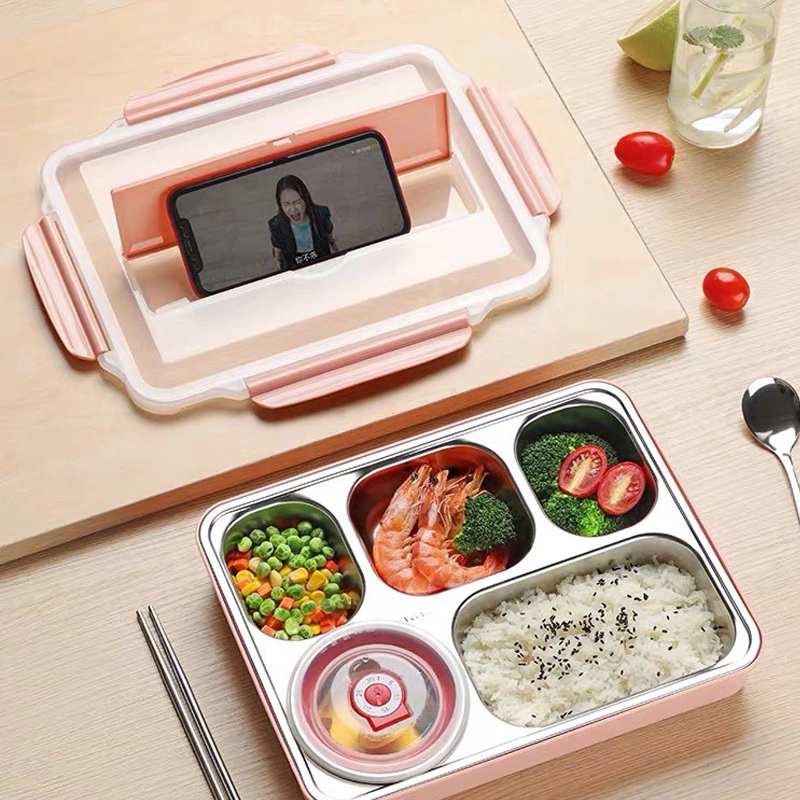 Versiegelte auslaufsichere High Capacity Food Container Bento Lunch Box für Kinder