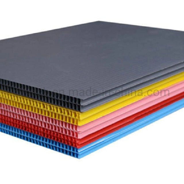 Building Material Corrugated Plastic PP Hollow Sheet