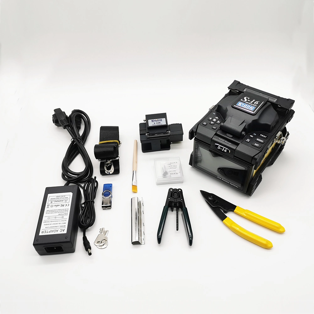 6s Splicing Rapid Heating Large Battery Capacity Fiber Optic Fusion Splicer Welding Machine