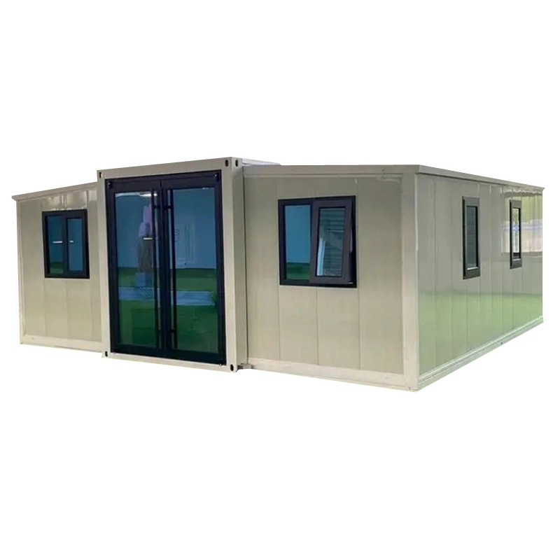 Dobra fácil 20FT 3 quartos com cozinha prefab recipiente expansível Casa