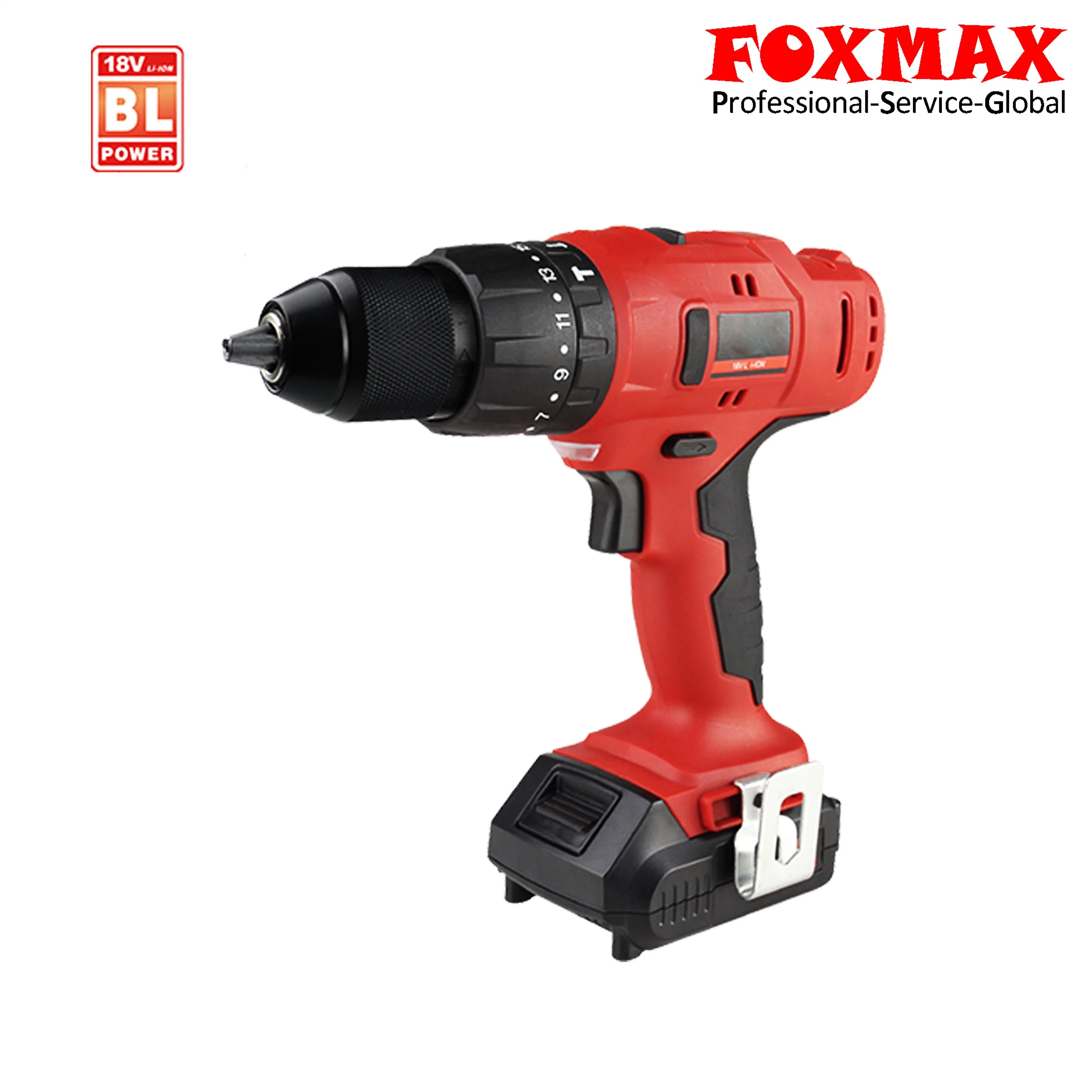 18V Battery Power Electric Cordless Impact Drill (FXDP-M178JST)