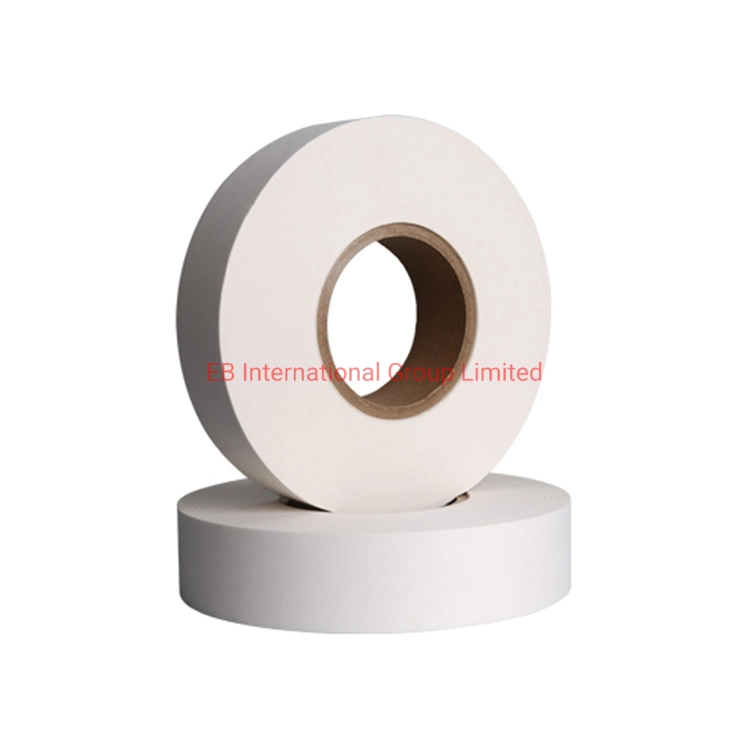 PTLW-50-76-65 High temperature adhesive self-sealing banding paper tape  roll