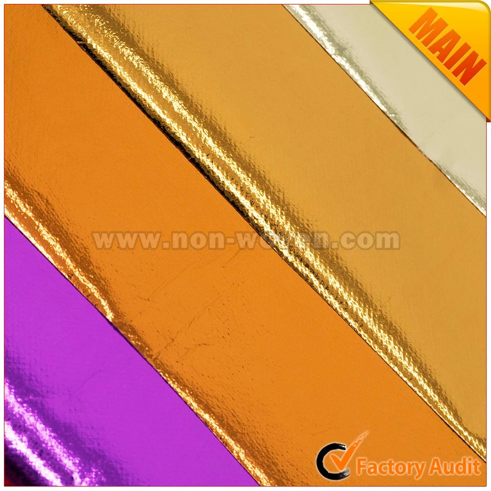 Pet Metallic Laminated Fabric for Bag Making Material