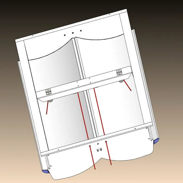 Ventana de entrada de aire de techo purificado utilizada en equipos ganaderos