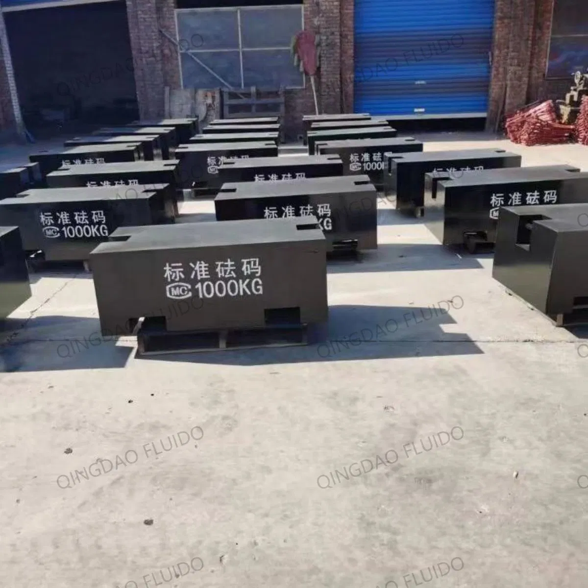 Lock Type Cast Iron Weight M1 M2 for Crane