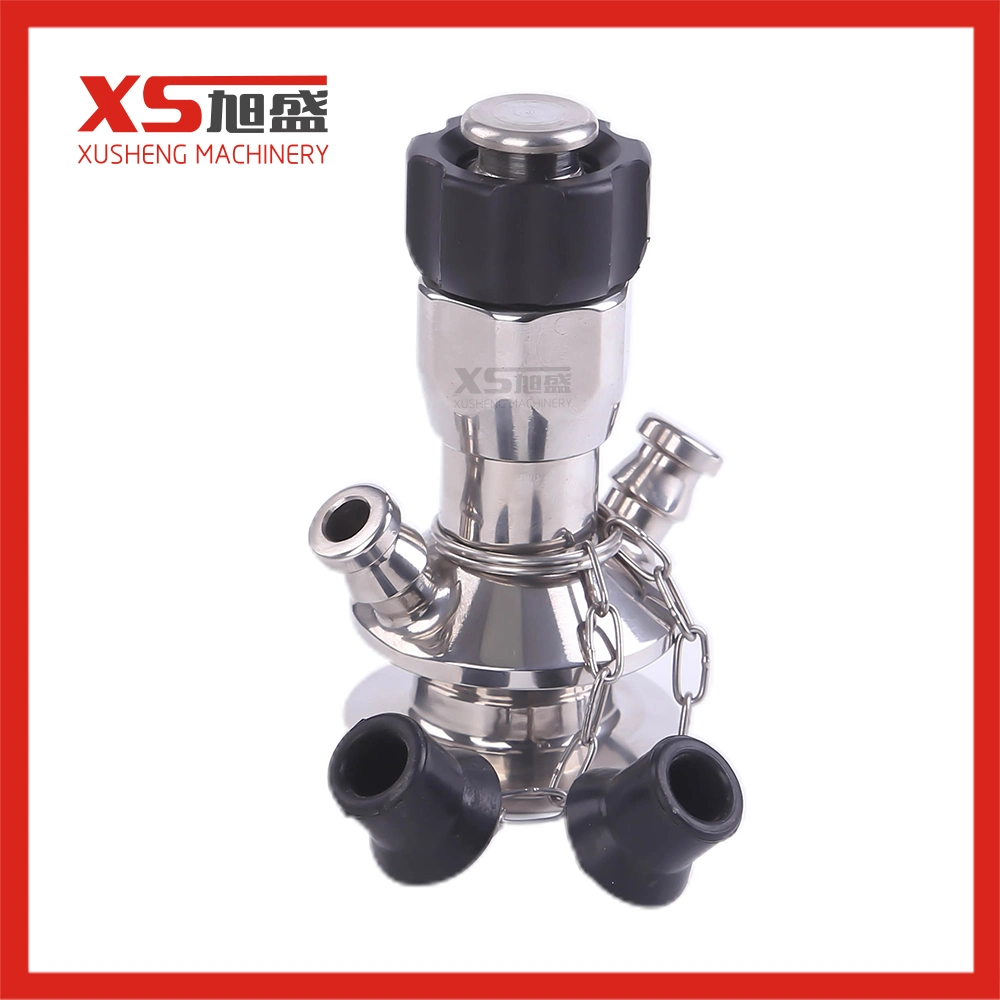 Stainless Steel SS316L Aseptic Sanitary Sampling Cock Sample Valve