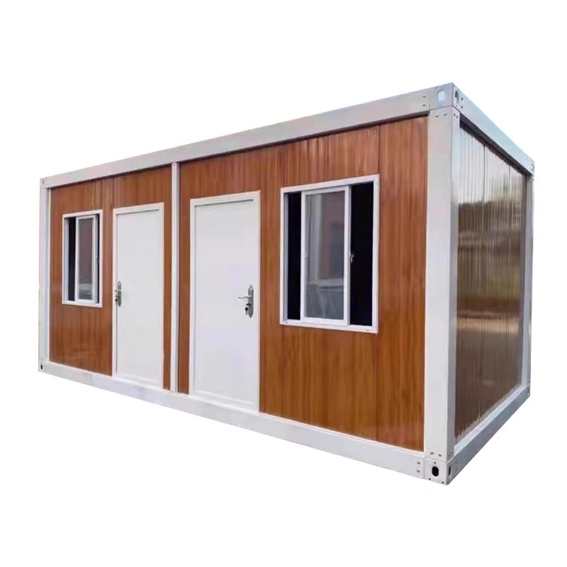 20ft kleine flache Packung tragbarer Stahl Tiny Prefab Modular Bungalow Haus