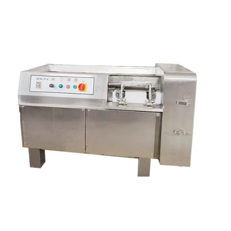 Small Cut Frozen Meat Dicer Cube Cutting Machine