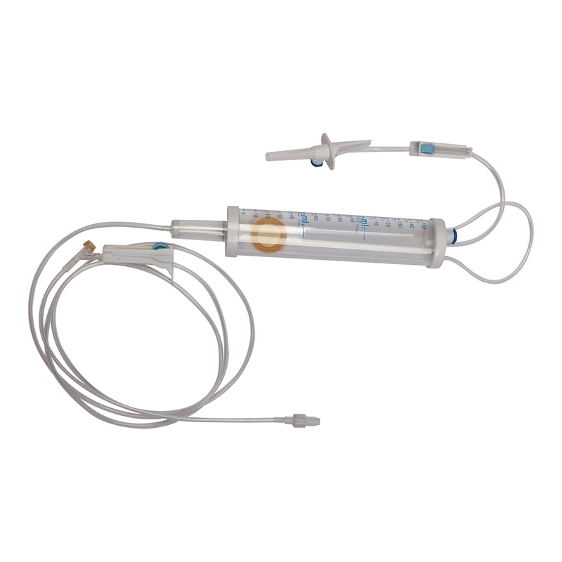 Tubulures de perfusion de précision tubulure de perfusion de sang jetable avec tube d'extension