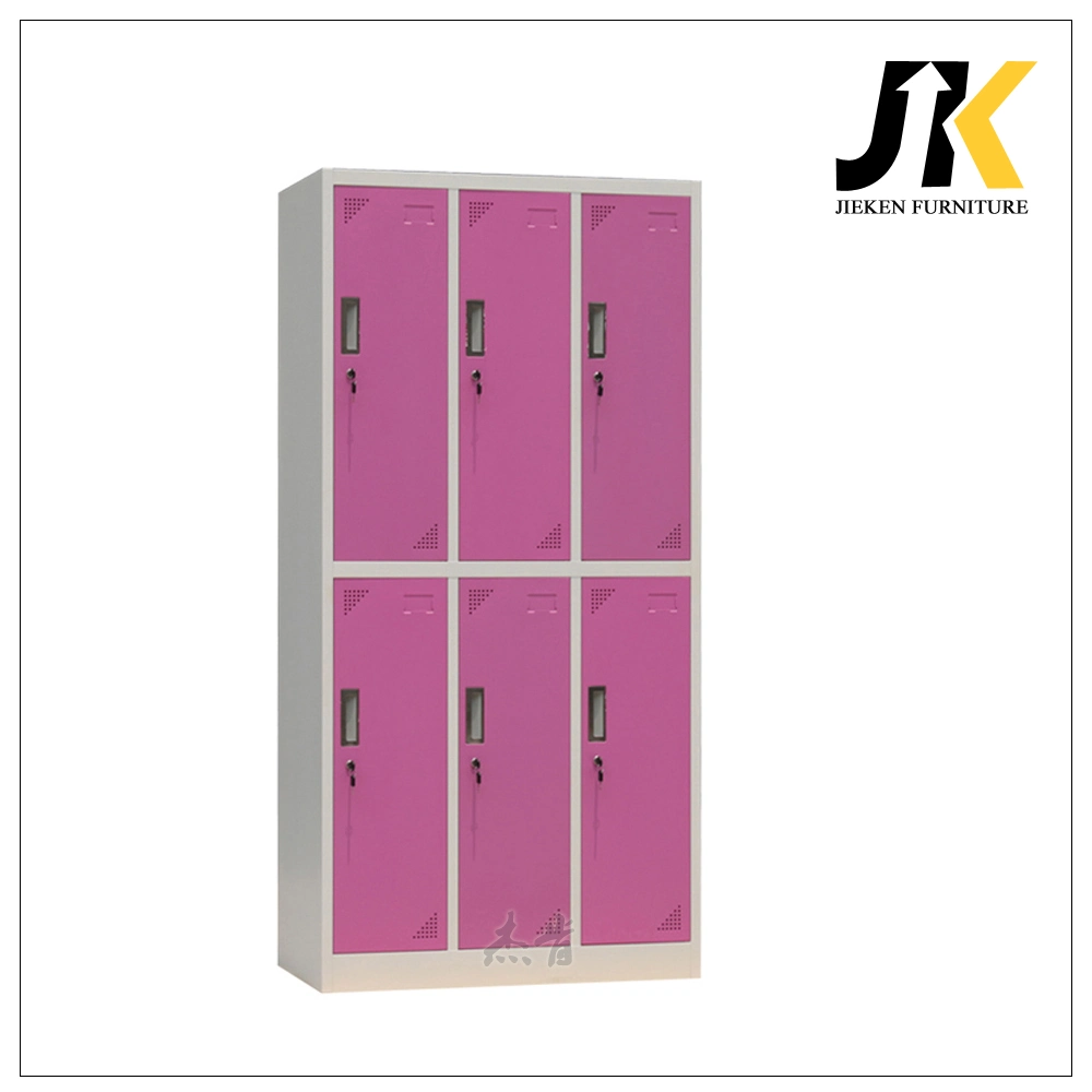 Jk-032 Office 6 Door School Locker Room Furniture