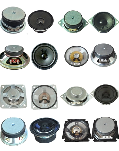 Mini Mobile Phone Aluminum Cone Speaker, Dynamic Speaker with Wire