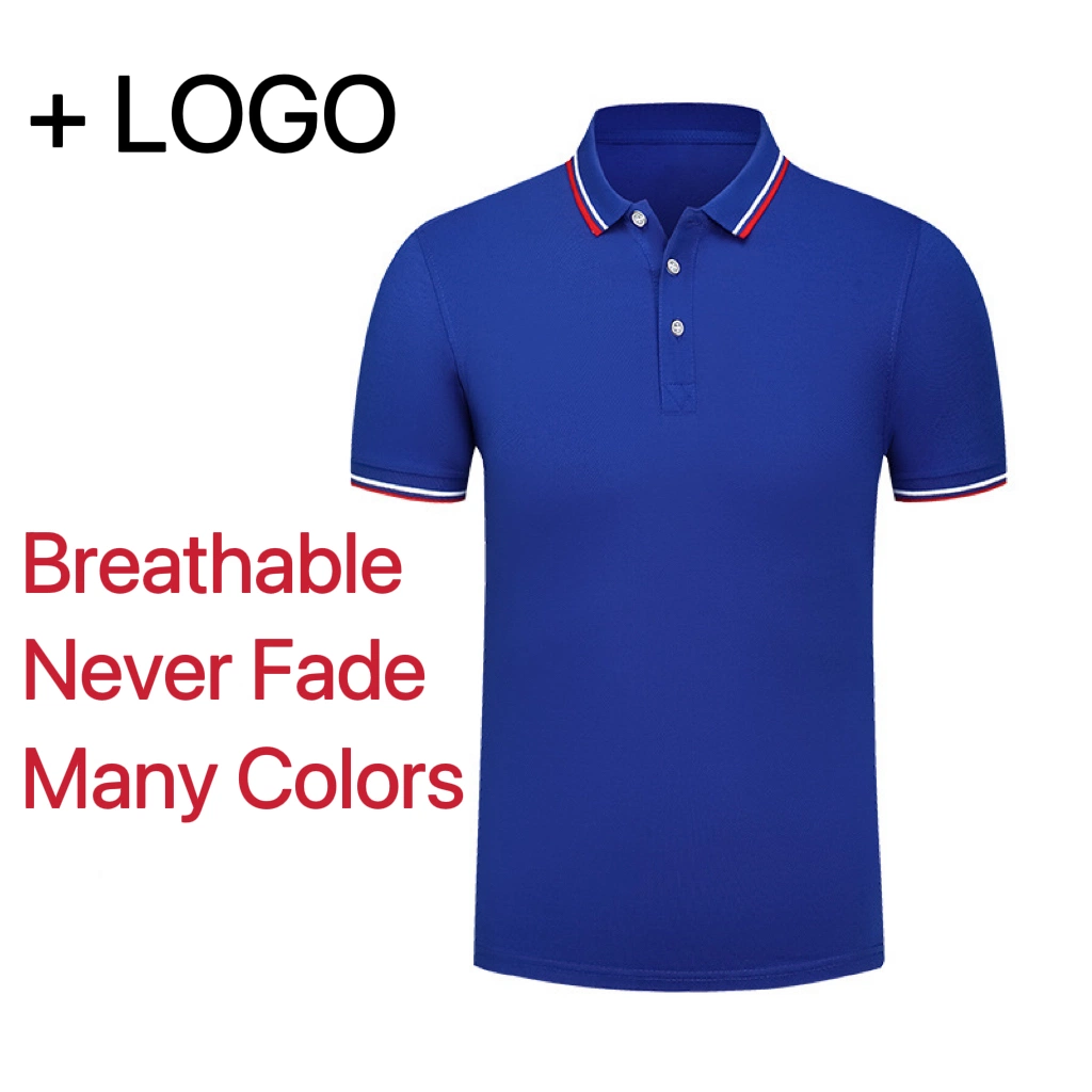 Usine OEM Mens coton chemise polo de golf de la conception personnalisée propre travail brodé de promotion Polo shirt Polo T Shirt