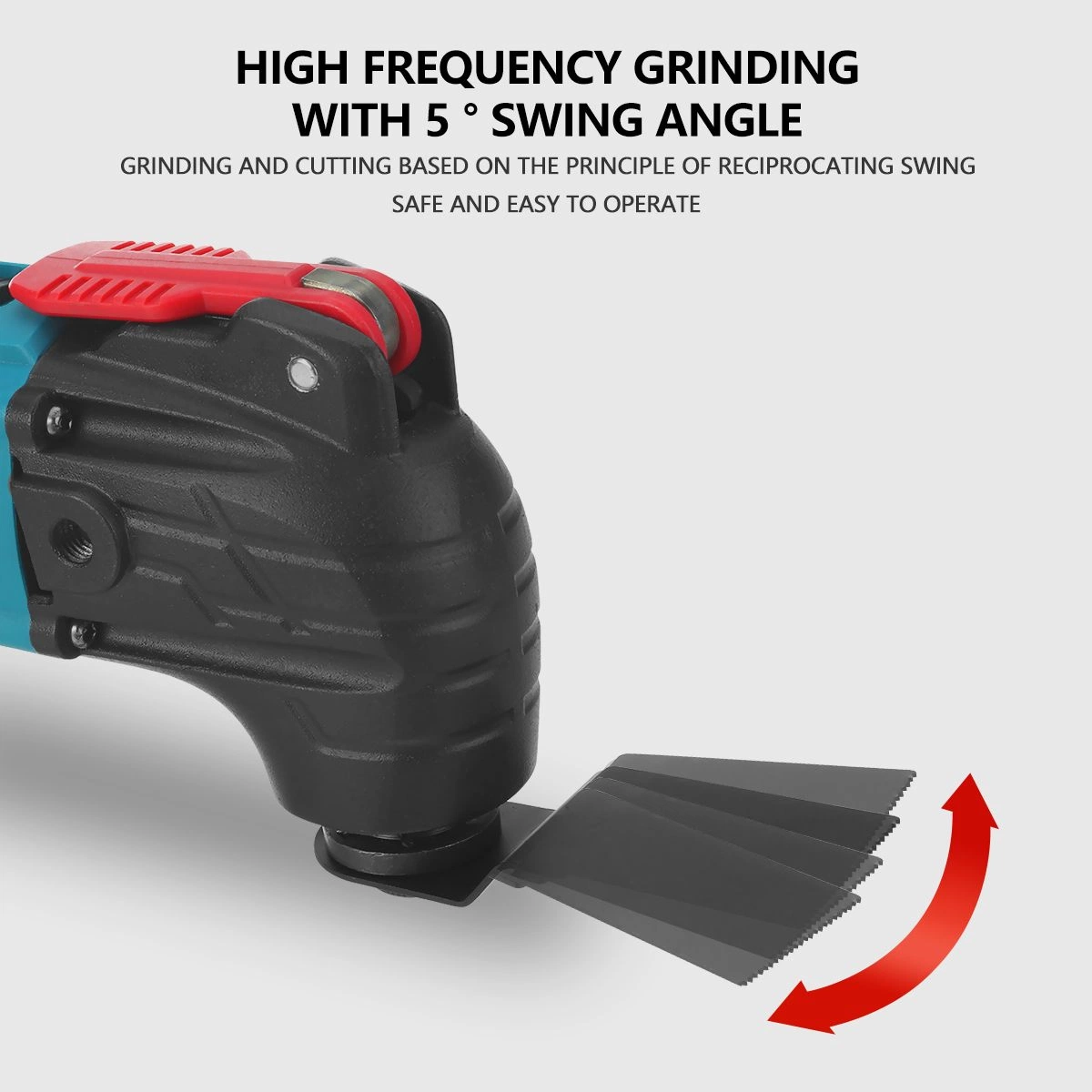 Toolsmfg Cordless Oscillating Multi-Tools Electric Trimmer Saws Home Rechargeable Woodworking Power Tools for Makita 18V