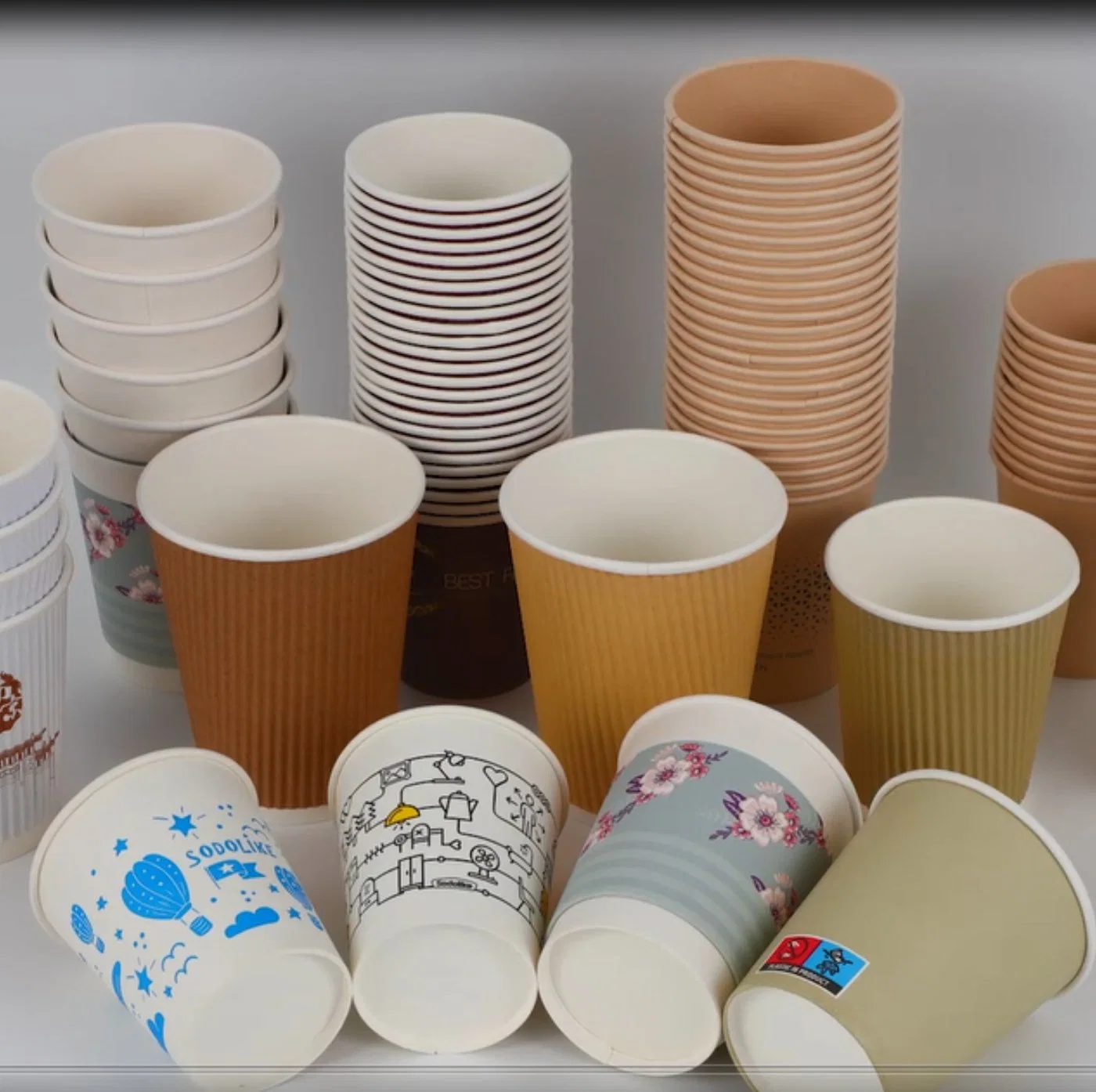 Hot Sale for Hotel or Public Place Factory Supply Dust Proof Single Packing Tea or Coffee Paper Cup