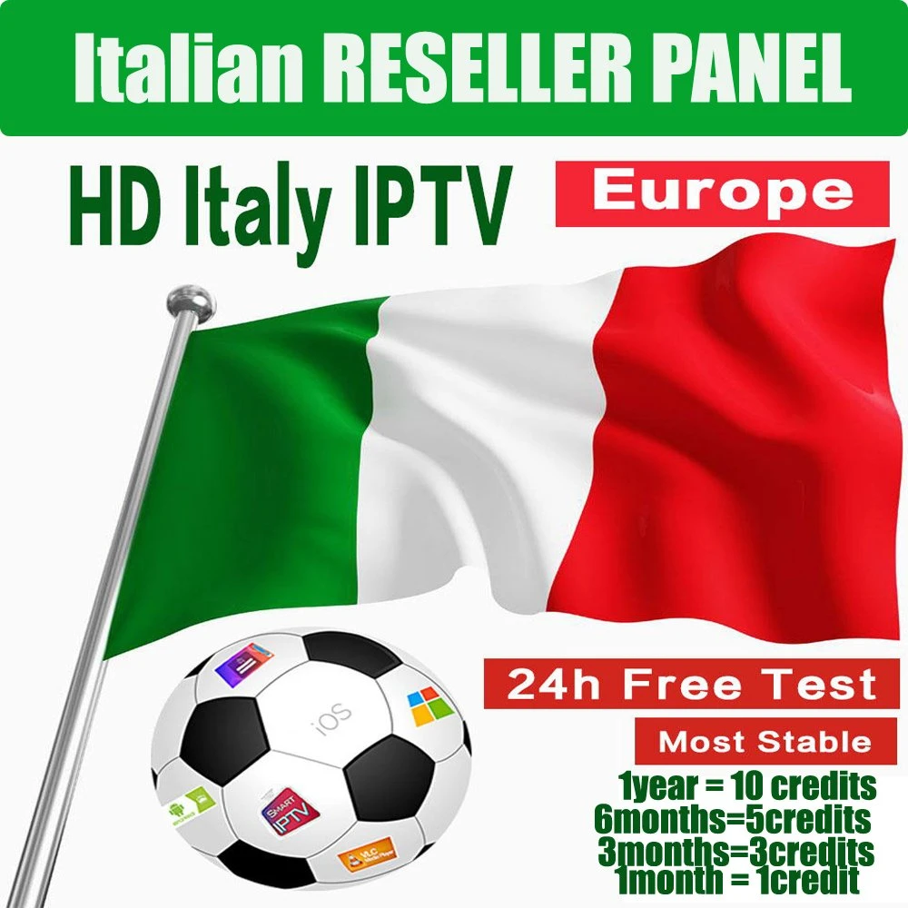 IPTV Suscripción Professional World Server Reseller Panel con m3u canales Francia Reino Unido España Alemania Italia Suecia