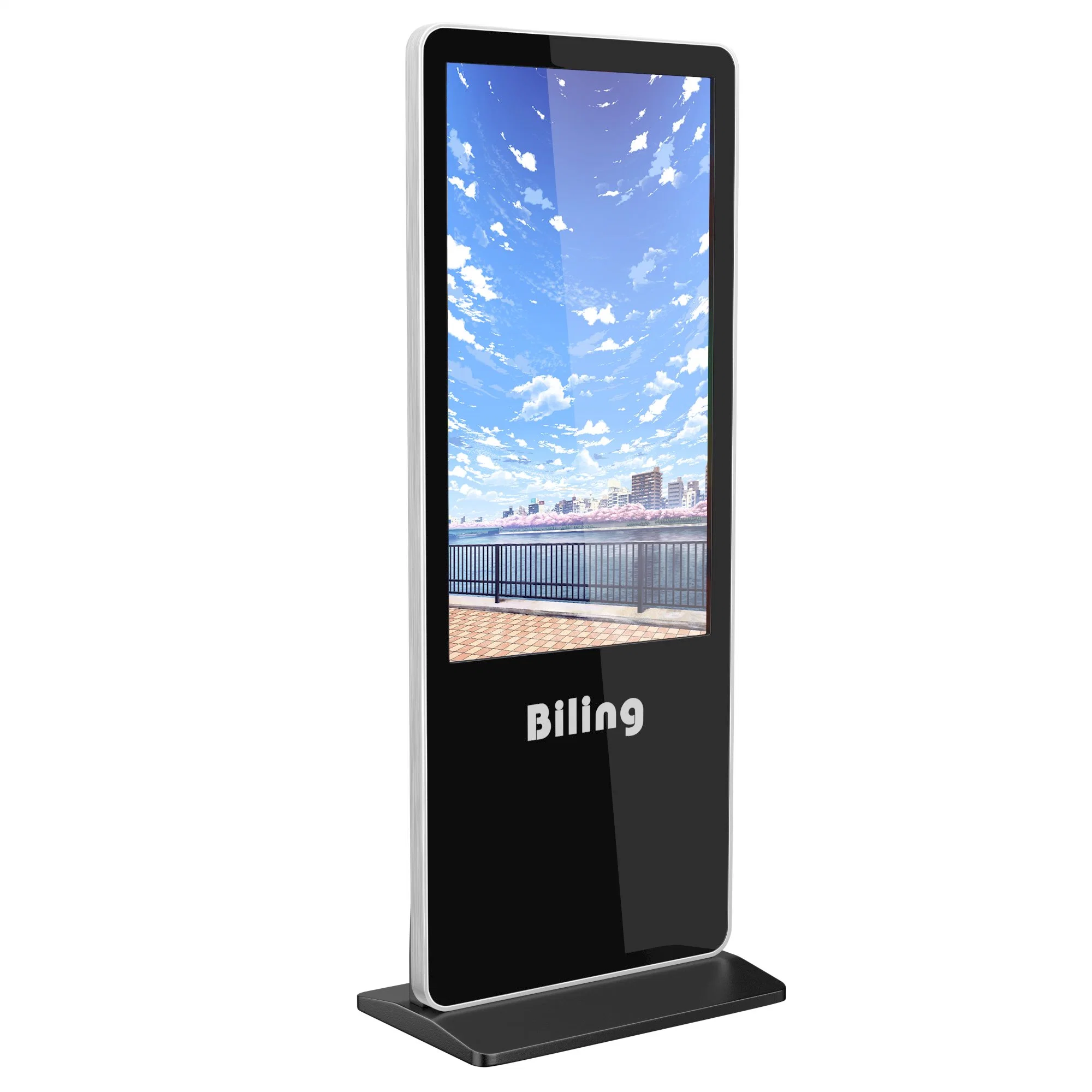 43 Kiosk Digital Signage Touch Screen Computer Advertising LED Display Price 43" Mall Kiosk LCD Advertising Video Display 43 Inch Advertising Material