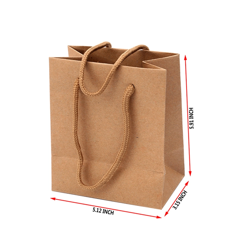 Papier Einkaufstasche Werbe Luxus Mode Reuable Kleidung Schuh Wein Süße Verpackung Kraft weiße Karton Tote Weihnachten Geschenktasche mit Rubbon Baumwollseil