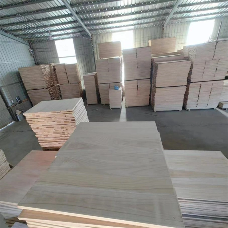 Log Paulownia Board Natural Light Soft Solid Wood Board Non - Jigsaut Whole Tung Wood Is Not Easy to Crack and Deformation