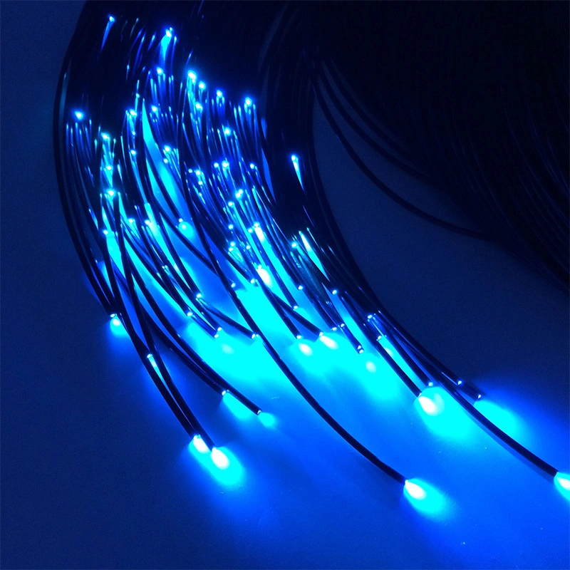 0.75mm 1.0mm 2.0mm End Glow Light Plastic Fiber Optic Cable