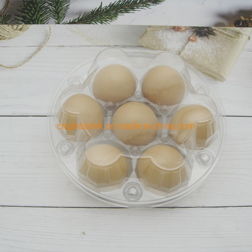 Plastic Egg Tray 7 Cells Packaging Container