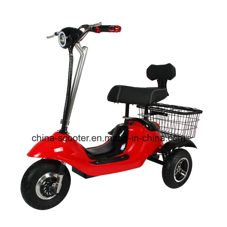 Chine Tricycle Électrique Pliable Pas Cher pour Adultes, Tricycle Électrique Pliant à 3 Roues Coloré (TC-030)
