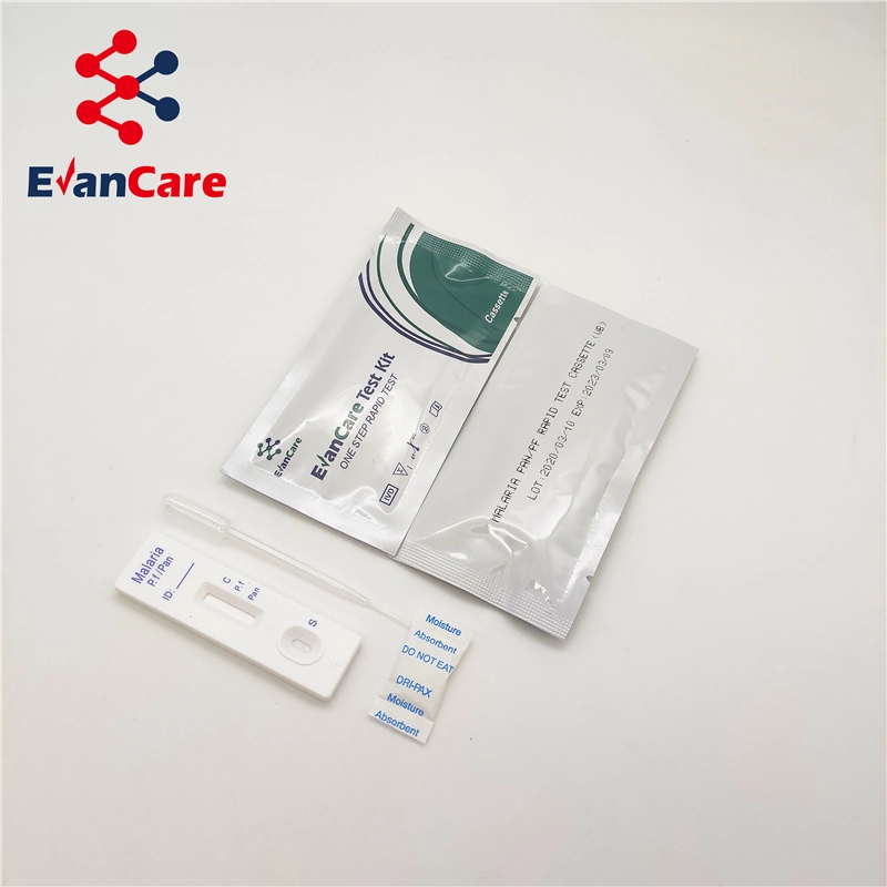 Fast Reaction Rapid Diagnostic Kit One Step Blood Malaria Antigen Cassette Malaria Test