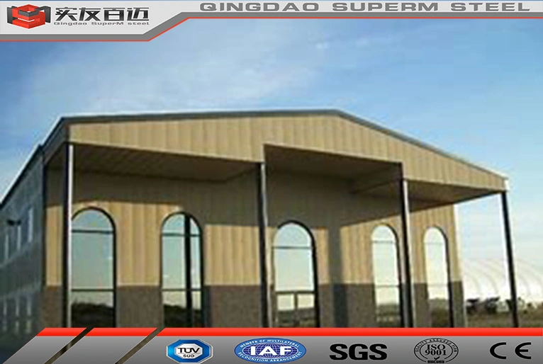 Prefabricated Steel Rretail Building Steel Structure Retail Store with Low Price