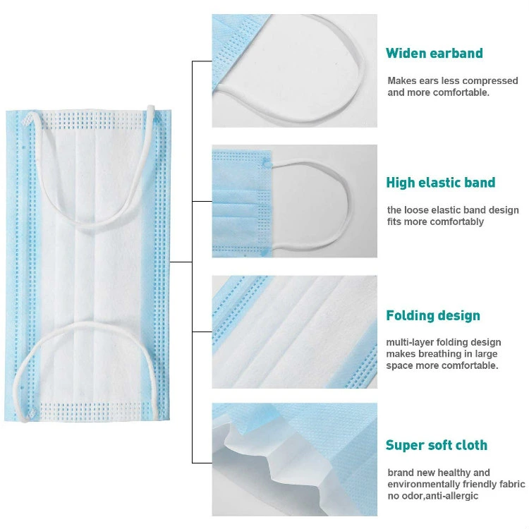 Surgical Mask Paper Face Mask High quality/High cost performance  Mask