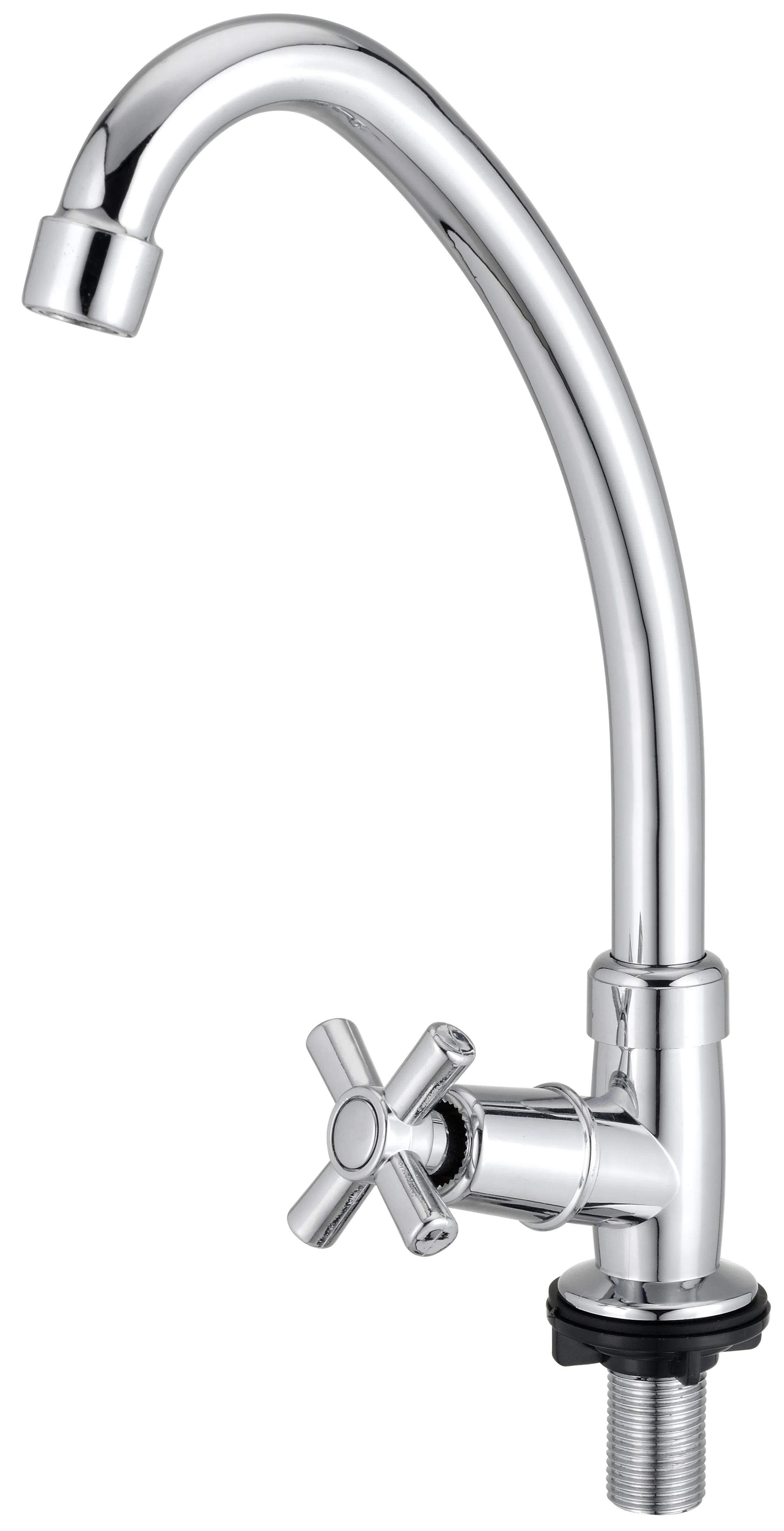 Plastic Kitchen Water Tap Cold Water Chrome Plated Hg-SL02