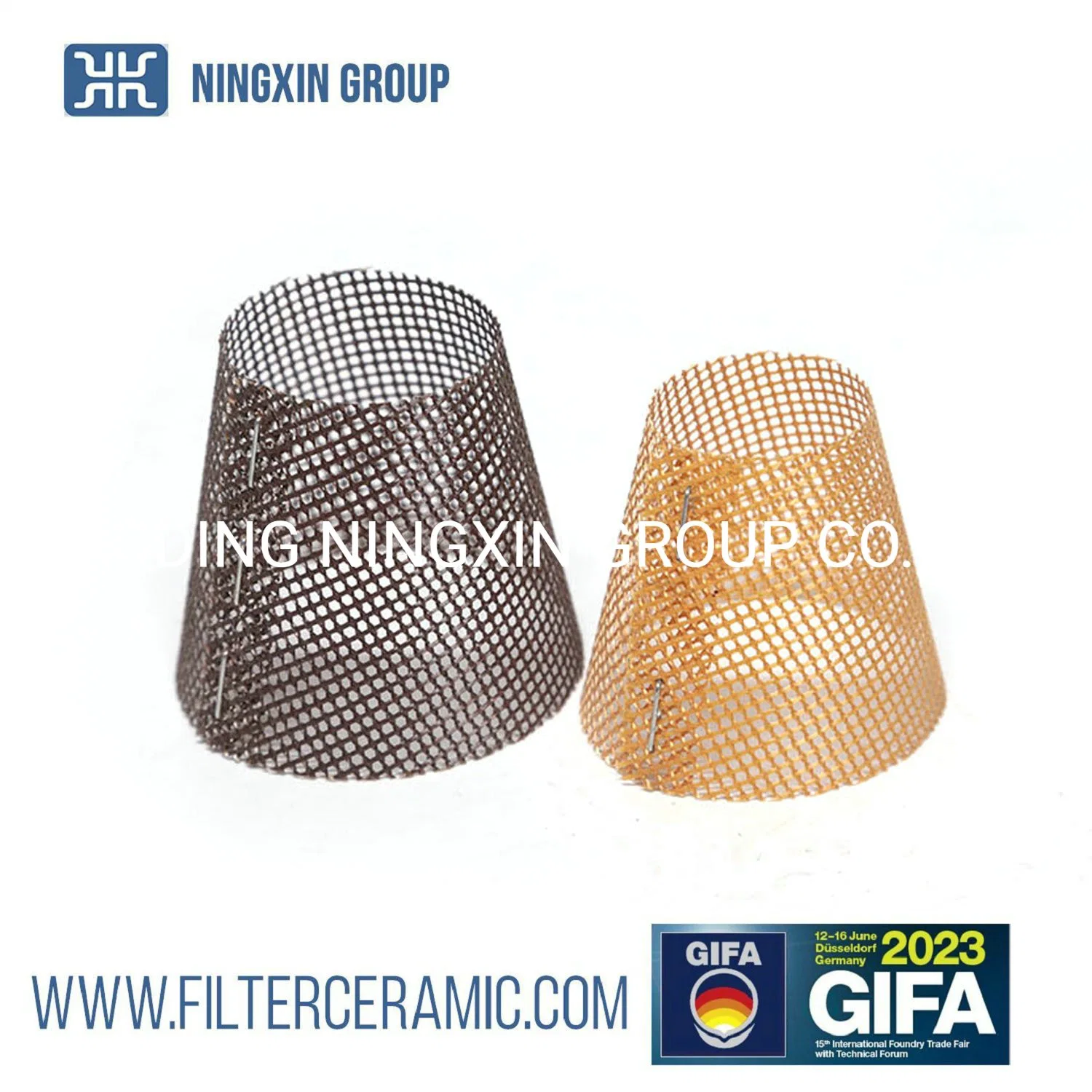 High Temperature Resistant Fire-Free and Gas-Free Glass Fiber Aluminum Alloy Precision Casting Filter Screen