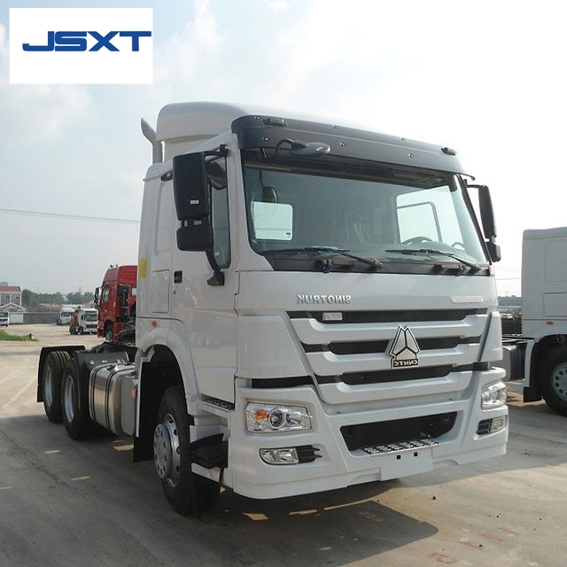 Jushixin Chinese Supplier Direct Selling New Euro III 6X4 375HP Sinotruck HOWO Tractor Truck for Africa Market