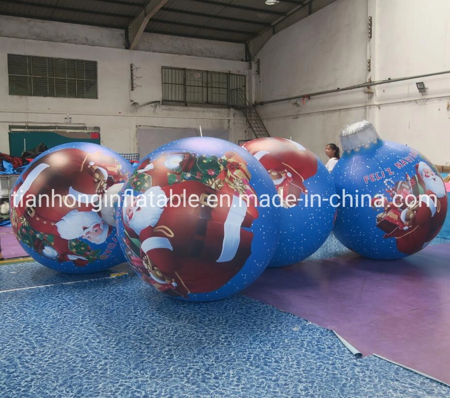 2m Globo decoración inflable de Navidad Helio globo