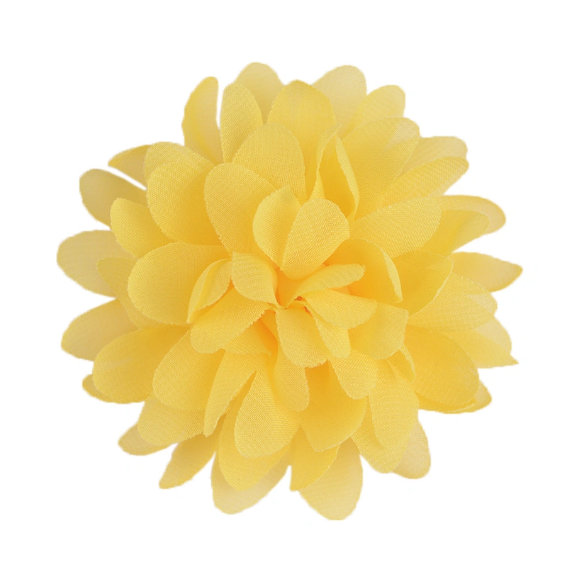 10,5cm Chiffon große Blumen DIY Schuhe und Hüte Kleidung Blume Blumenaccessoires Aus Stoff