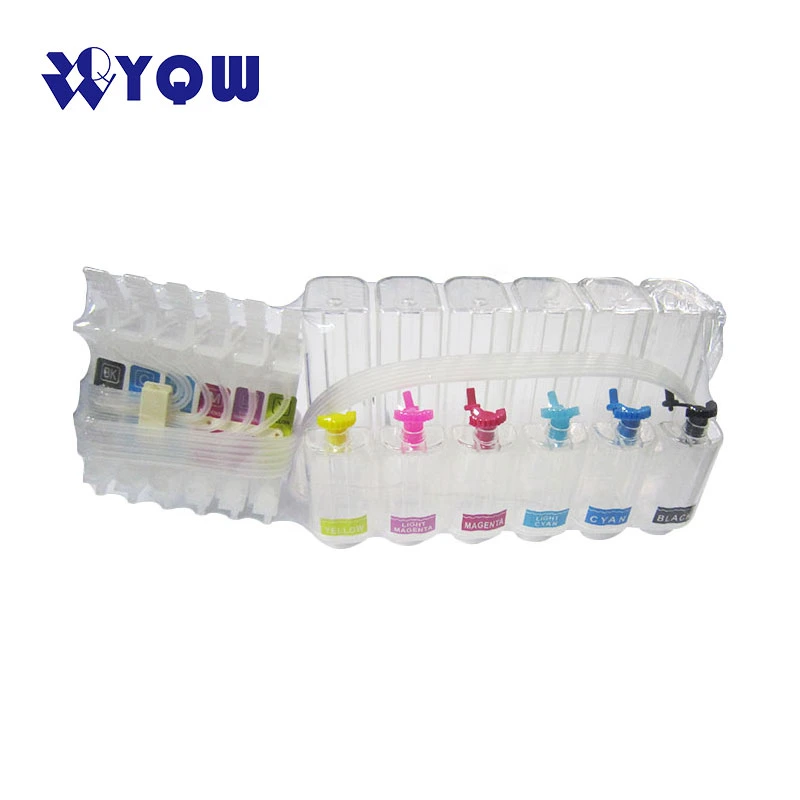 6 Colors CISS Without Ink Cartridge for Inkjet Printer