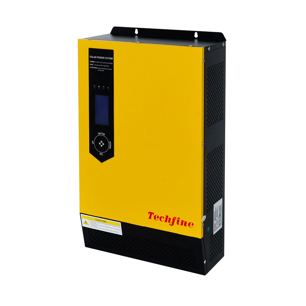 Techfine High Efficiency Advanced Design Hybrid Inverter with RoHS Certification 3kw Power Inverter