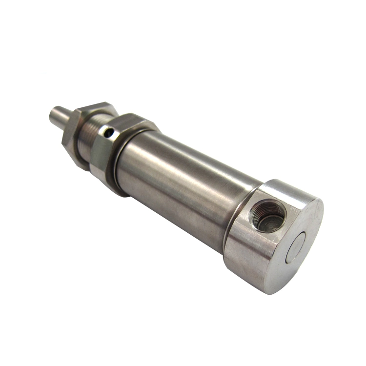 Densen Customized CNC Micro Small Stainless Steel Part Compressed Pneumatic ISO Mini Air Cylinder