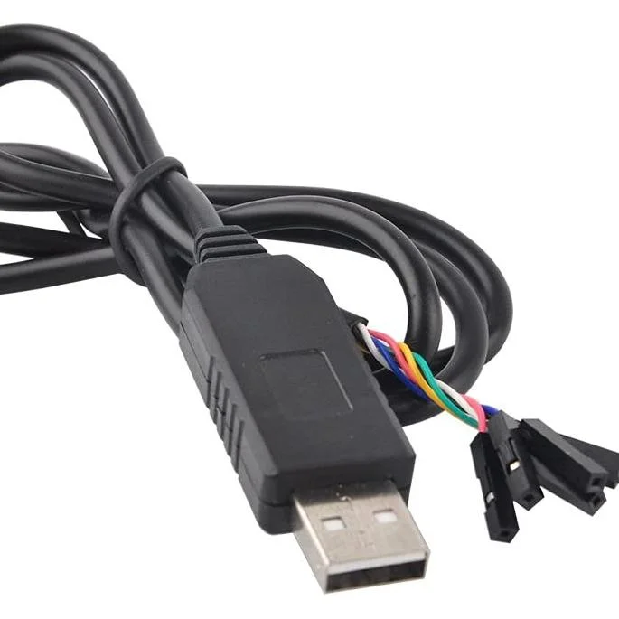 Кабель USB-Asynchronous Serial Data Cable с уровнем TTL +3,3 В. Сигналы UART