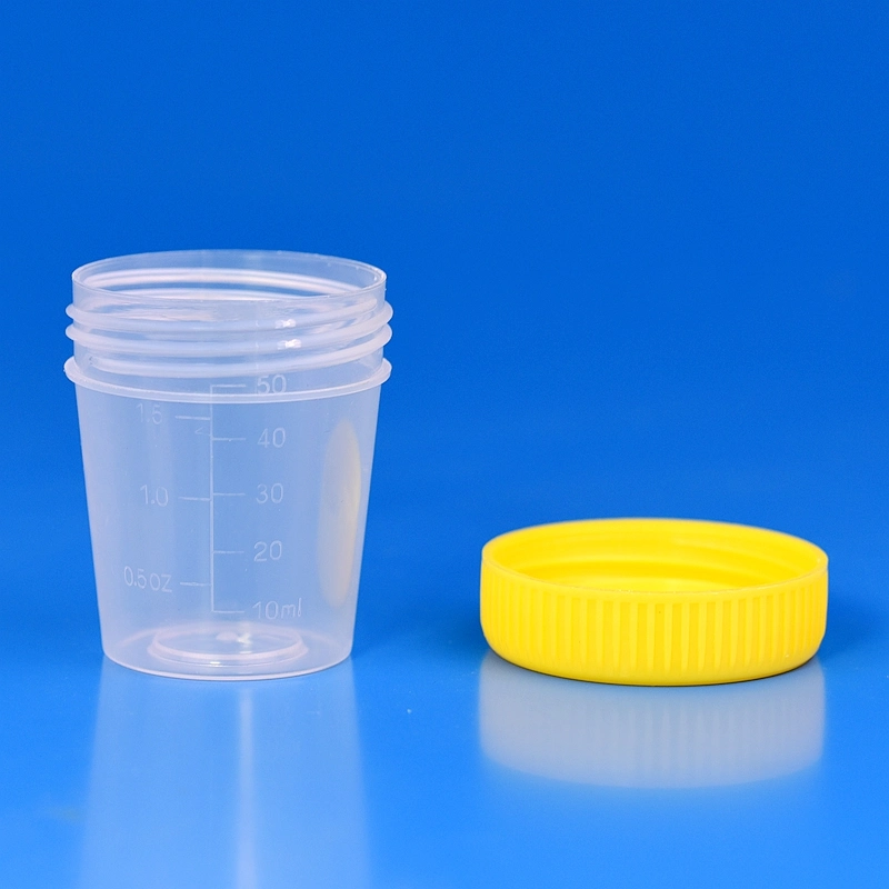 Plastic Disposable Urine Sample Specimen Collection Cup 30ml 60ml 90ml 120ml Sterile Specimen Cups