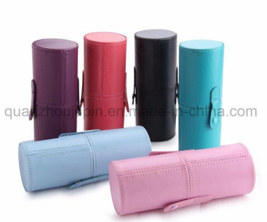 OEM PU Travel Cosmetic Makeup Pencil Brush Storage Holder Bag